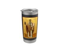 Icône orthodoxe Saint Denys l'Aréopagite Gobelet isotherme en acier inoxydable double paroi
