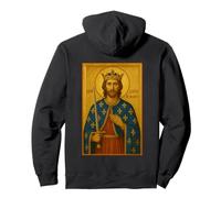 Icône orthodoxe Saint Louis de France Sweat à Capuche