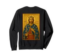 Icône orthodoxe Saint Louis de France Sweatshirt