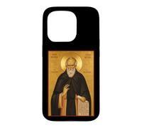 Icône orthodoxe Saint Maxime Le Confesseur Coque pour iPhone 15 Pro