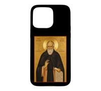 Icône orthodoxe Saint Maxime Le Confesseur Coque pour iPhone 15 Pro Max