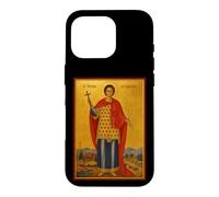 Icône orthodoxe Saint Tryphon de Campsada Coque pour iPhone 16 Pro