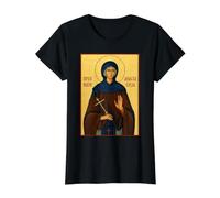 Icône orthodoxe Sainte Anastasie de Serbie T-Shirt Graphique avec Valeur
