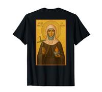 Icône orthodoxe Sainte Brigitte d'Irlande T-Shirt