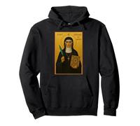 Icône orthodoxe Sainte Hildegarde de Bingen Sweat à Capuche