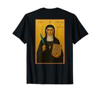 Icône orthodoxe Sainte Hildegarde de Bingen T-Shirt