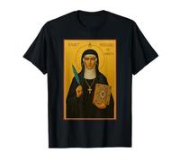 Icône orthodoxe Sainte Hildegarde de Bingen T-Shirt