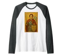 Icône orthodoxe Sainte Jeanne d'arc Manche Raglan