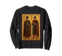 Icône orthodoxe Saints Boris et Gleb Sweatshirt