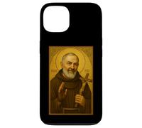 Icône Padre Pio - Icônes catholiques Coque pour iPhone 13