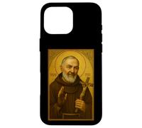 Icône Padre Pio - Icônes catholiques Coque pour iPhone 16 Pro Max