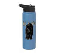 Icône Panther Glam Animaux Stainless Steel Insulated Water Bottle