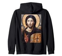 Icône Pantocrator de Jésus-Christ du monastère Sainte-Catherine Sweat à Capuche
