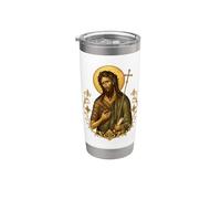 Icône sacrée orthodoxe orientale de Jean-Baptiste Gobelet isotherme en acier inoxydable double paroi