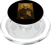 Icône Sainte catholique de Saint Maximilien Kolbe PopSockets PopGrip pour MagSafe