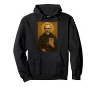 Icône Sainte catholique de Saint Maximilien Kolbe Sweat à Capuche