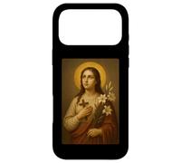 Icône Sainte catholique de Sainte Maria Goretti Coque pour iPhone 17 Pro Max