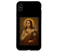 Icône Sainte catholique de Sainte Maria Goretti Coque pour iPhone XS Max