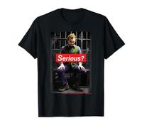 Icône Serious Joker Dark Knight Villain Attitude T-Shirt