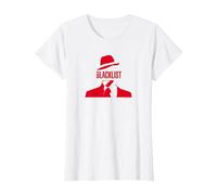 Icône The Blacklist Man T-Shirt, Femme, Blanc, XXL