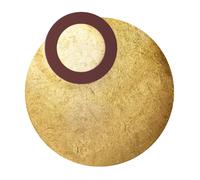 Icone Vera 66 Decken-/Wandleuchte, feuille d`or / rouille