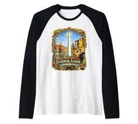 Icônes de Buenos Aires Argentine Classique Filleteado Art Manche Raglan