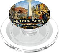 Icônes de Buenos Aires Argentine Classique Filleteado Art PopSockets PopGrip pour MagSafe