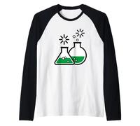 Icônes de Chimie - Design Tube à essai Manche Raglan