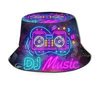 Icônes De La Mode Rétro des Années 80 Et 90 Femme Homme Bob Confortable Bucket Hat Pliable Chapeaux De Seau pour Pêche Vacances Été Plage