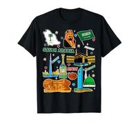 Icônes de l'Arabie Saoudite, Monuments islamiques et Patrimoine culturel T-Shirt