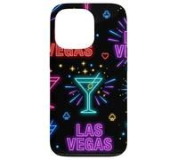 Icônes de Style de Nuit du Casino Las Vegas Nevada Coque pour iPhone 13 Pro