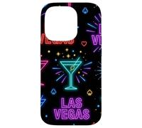 Icônes de Style de Nuit du Casino Las Vegas Nevada Coque pour iPhone 14 Pro