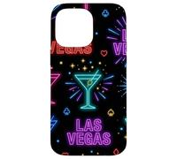 Icônes de Style de Nuit du Casino Las Vegas Nevada Coque pour iPhone 14 Pro Max
