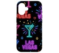 Icônes de Style de Nuit du Casino Las Vegas Nevada Coque pour iPhone 16