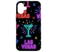 Icônes de Style de Nuit du Casino Las Vegas Nevada Coque pour iPhone 16 Plus