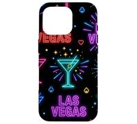 Icônes de Style de Nuit du Casino Las Vegas Nevada Coque pour iPhone 16 Pro