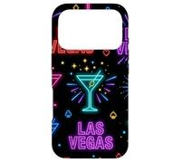 Icônes de Style de Nuit du Casino Las Vegas Nevada Coque pour iPhone 17 Pro