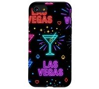 Icônes de Style de Nuit du Casino Las Vegas Nevada Coque pour iPhone SE (2020) / 7/8