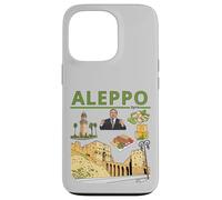 Icônes du Patrimoine syrien, citadelle et Art culturel d'Alep Coque pour iPhone 13 Pro
