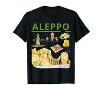 Icônes du Patrimoine syrien, citadelle et Art culturel d'Alep T-Shirt