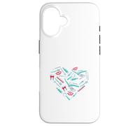 Icônes Heart of Dentistry Coque pour iPhone 16
