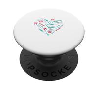 Icônes Heart of Dentistry PopSockets PopGrip Adhésif