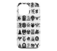 Icônes infernales La Collection Gothic Goetia Coque pour iPhone 13 Pro Max