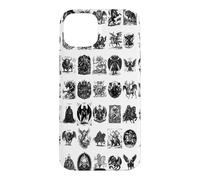 Icônes infernales La Collection Gothic Goetia Coque pour iPhone 15 Plus