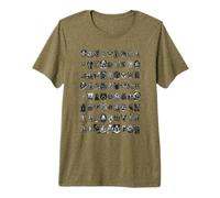 Icônes infernales La Collection Gothic Goetia T-Shirt Haut de Gamme