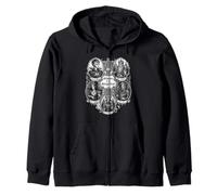 Icônes infernales Le Grimoire Gothique Sweat à Capuche