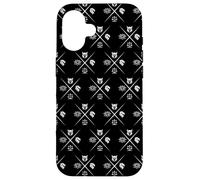Icônes vertus cardinales Coque pour iPhone 16