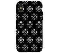 Icônes vertus cardinales Coque pour iPhone X/XS