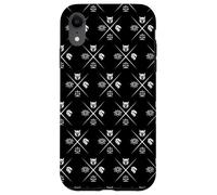 Icônes vertus cardinales Coque pour iPhone XR