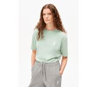 ICONIC Å TARJAA T-SHIRT | Mélange de coton biologique - turquoise (XS)